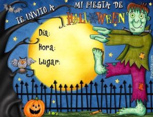 Invitación para fiesta de halloween gratis - 2