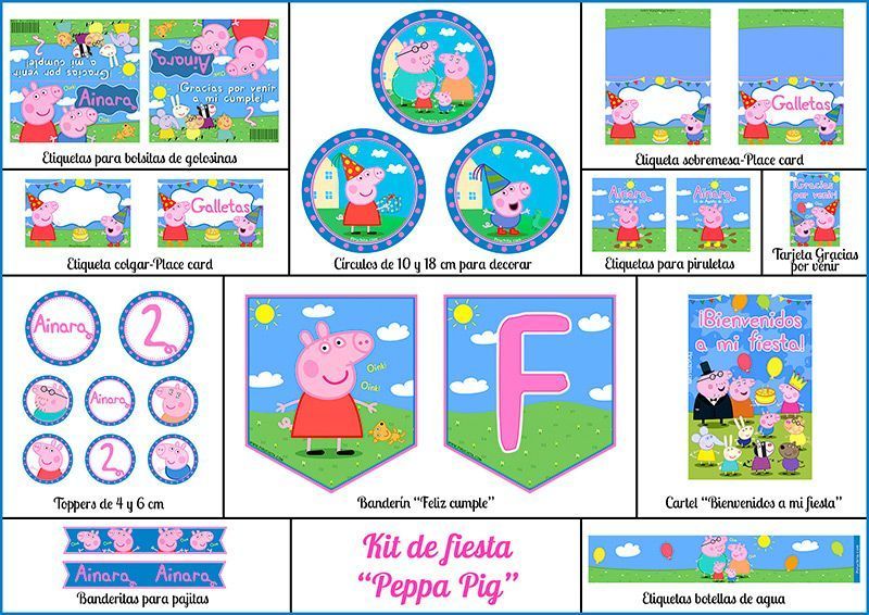 preview presentación web kit Peppa tienda Preview Presentación Web Kit Peppa Tienda