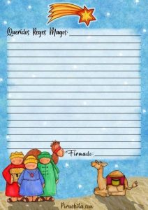 Carta para los Reyes Magos gratis - 1