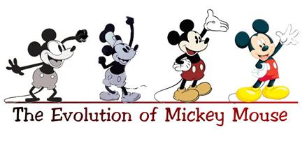 mickey evolucion