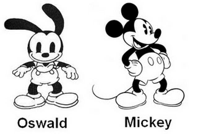 oswald vs mickey mouse