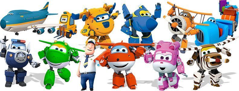 Todos los personajes de Super Wings