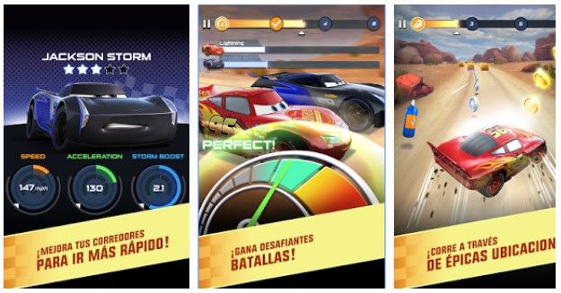 Juego de Cars 3 para Android Gratis