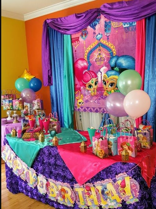Decoracion Fiesta Cumpleaños Shimmer Y Shime 1