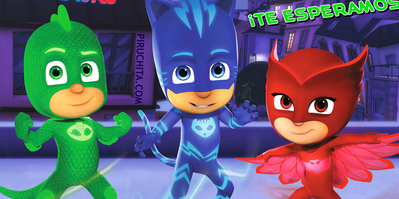 Invitación de PJ Masks