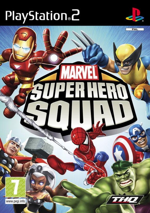 Portada Videojuego Superhéreoes Squad PS2