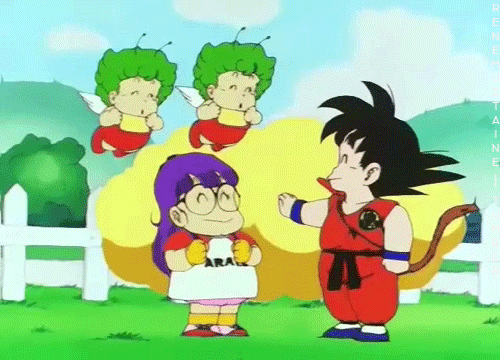 Goku conoce a Arale