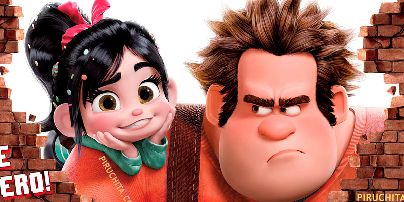 invitacion de Rompe Ralph