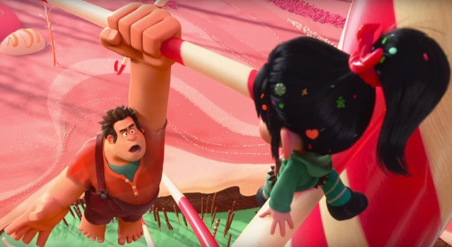 Ralph conoce a Vanellope