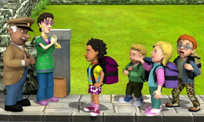 Personajes Niños de Sam el Bombero