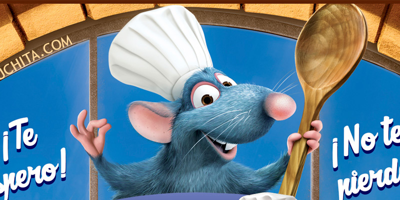 Invitación de Ratatouille