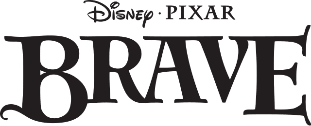 Logo película Brave de Disney