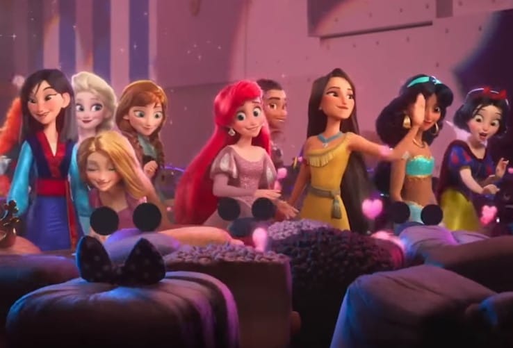 ariel en rompe ralph 2