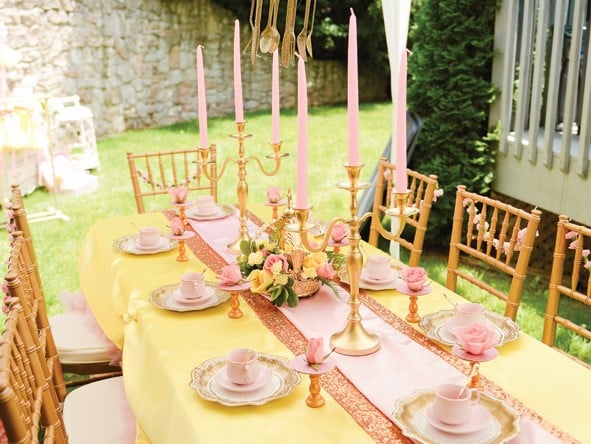 Sweet table Beauty and the Beast