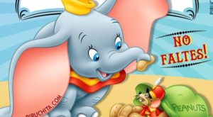 FREE Dumbo Birthday Invitation