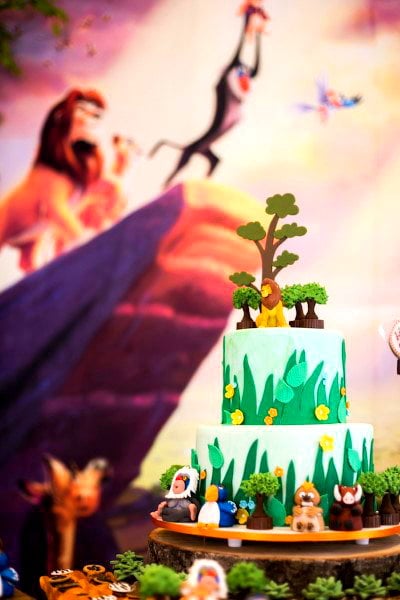 Invitación de Cumpleaños de El Rey León