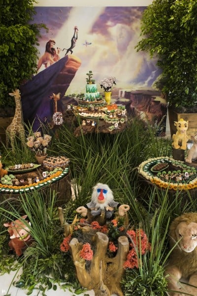 Invitación de Cumpleaños de El Rey León